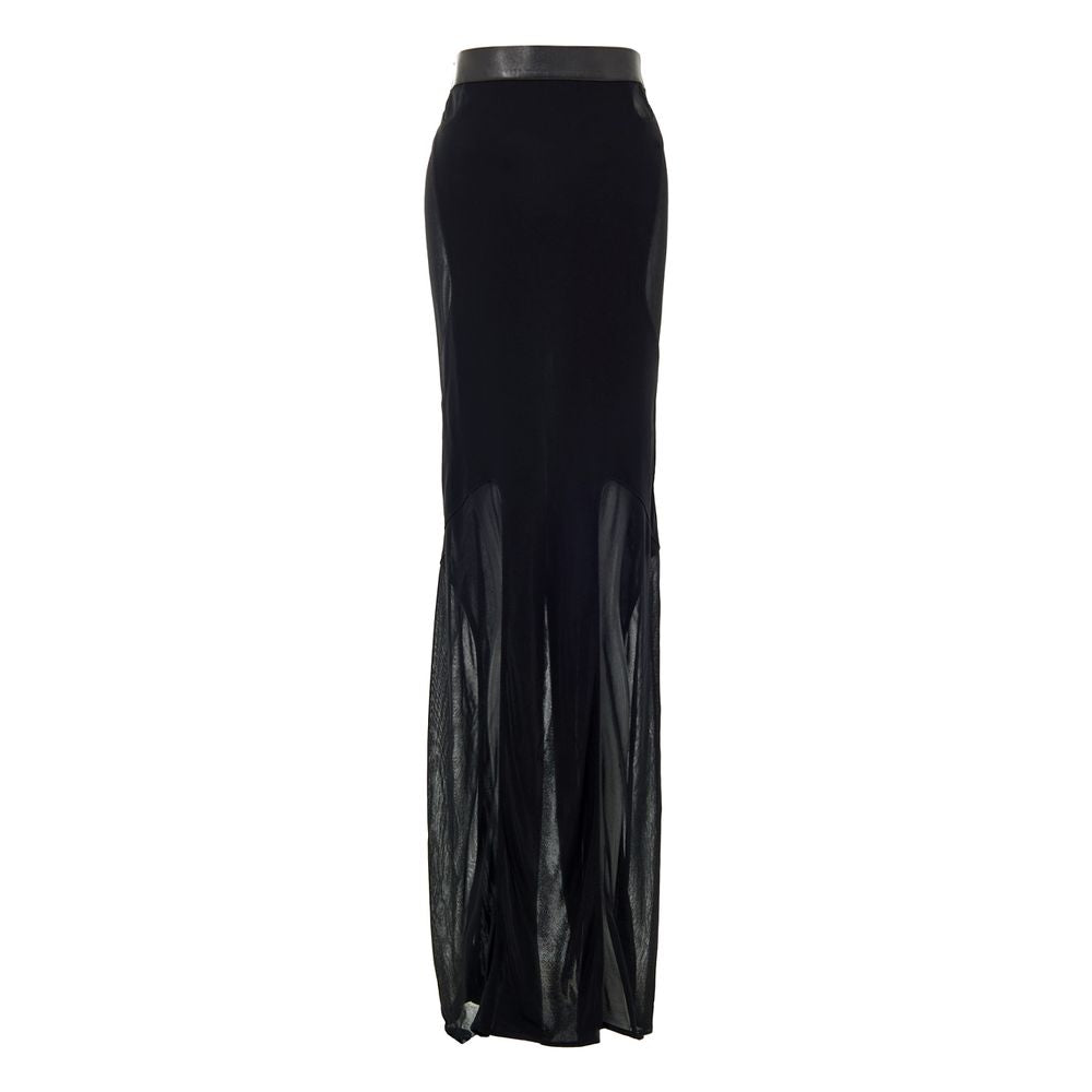 Tom Ford Black Viscose Skirt